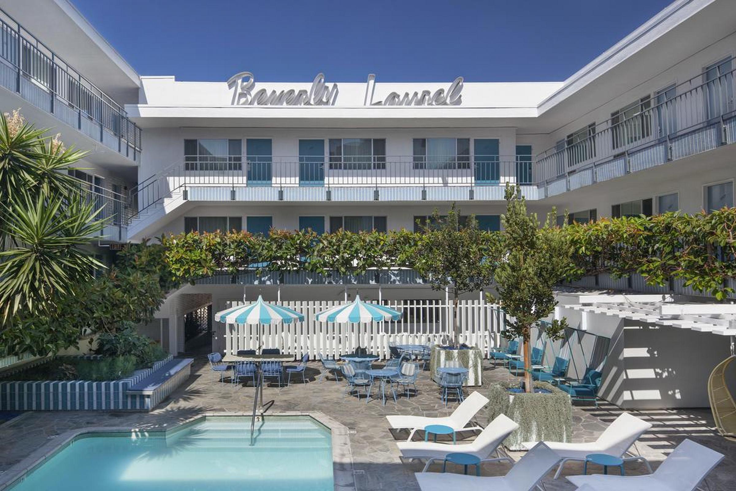 Beverly Laurel Hotel Los Angeles Zewnętrze zdjęcie